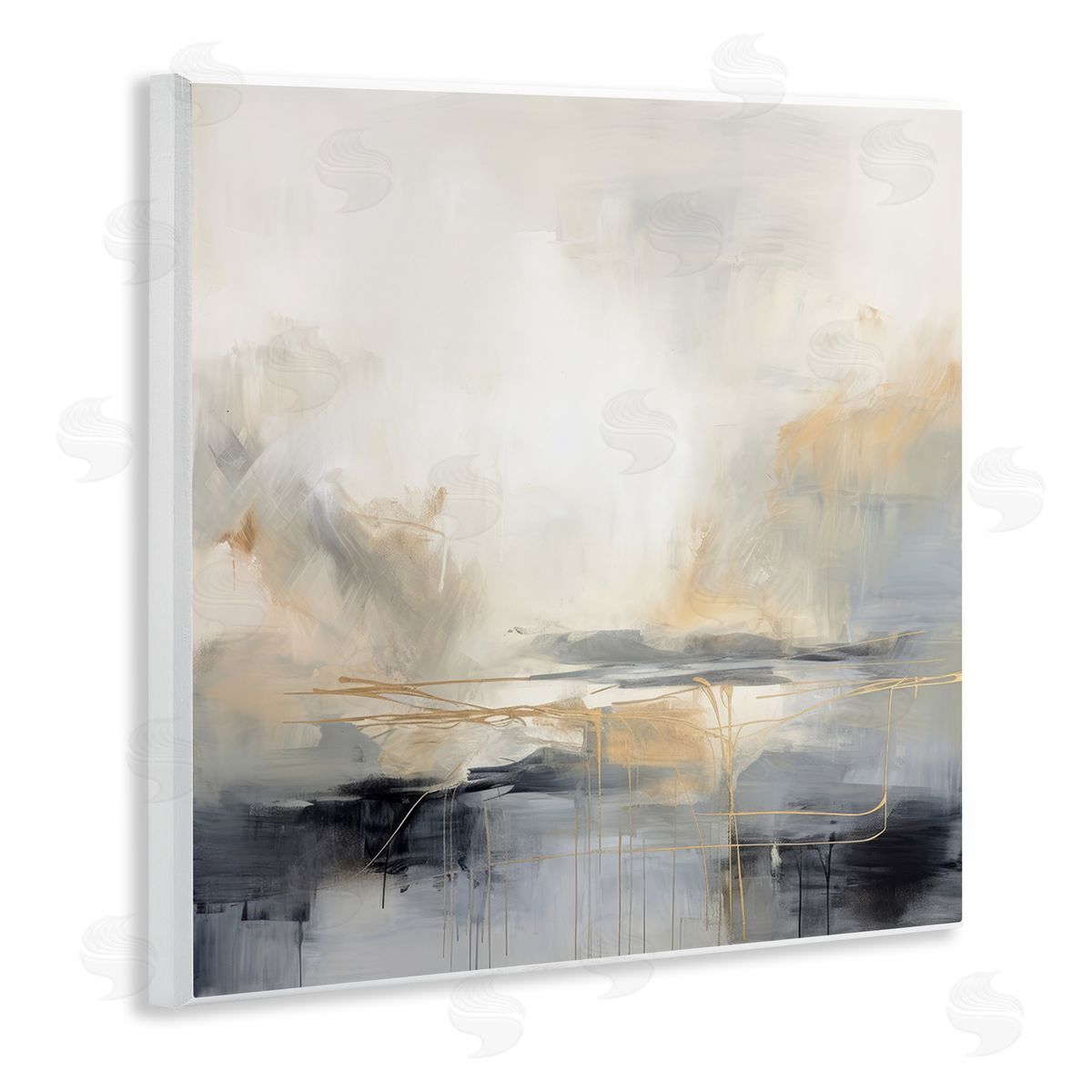 Irena Orlov Grey & Glam Landscape Wall Plaque Artside_