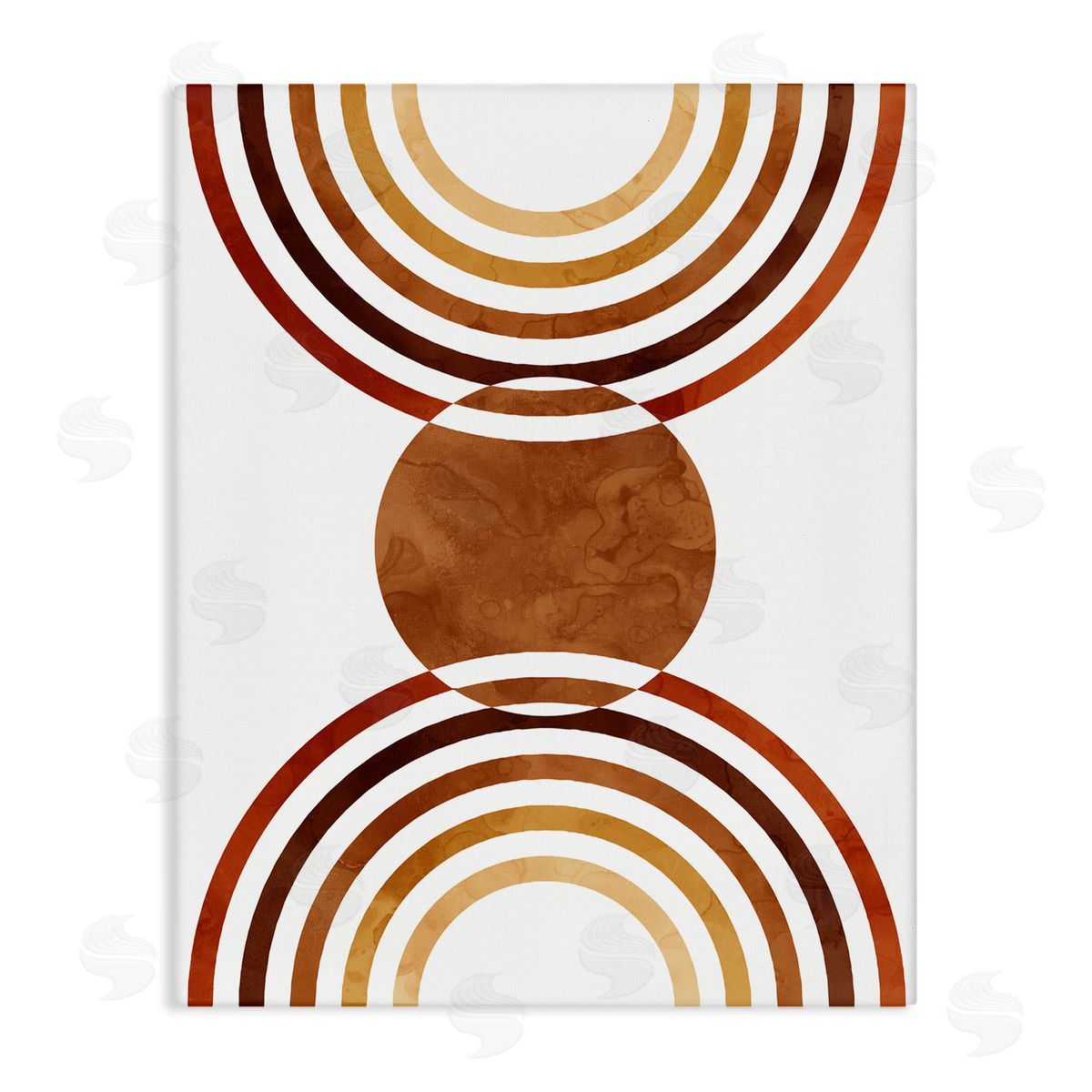 Stupell Studio Boho Earthy Arches Canvas Wall Art