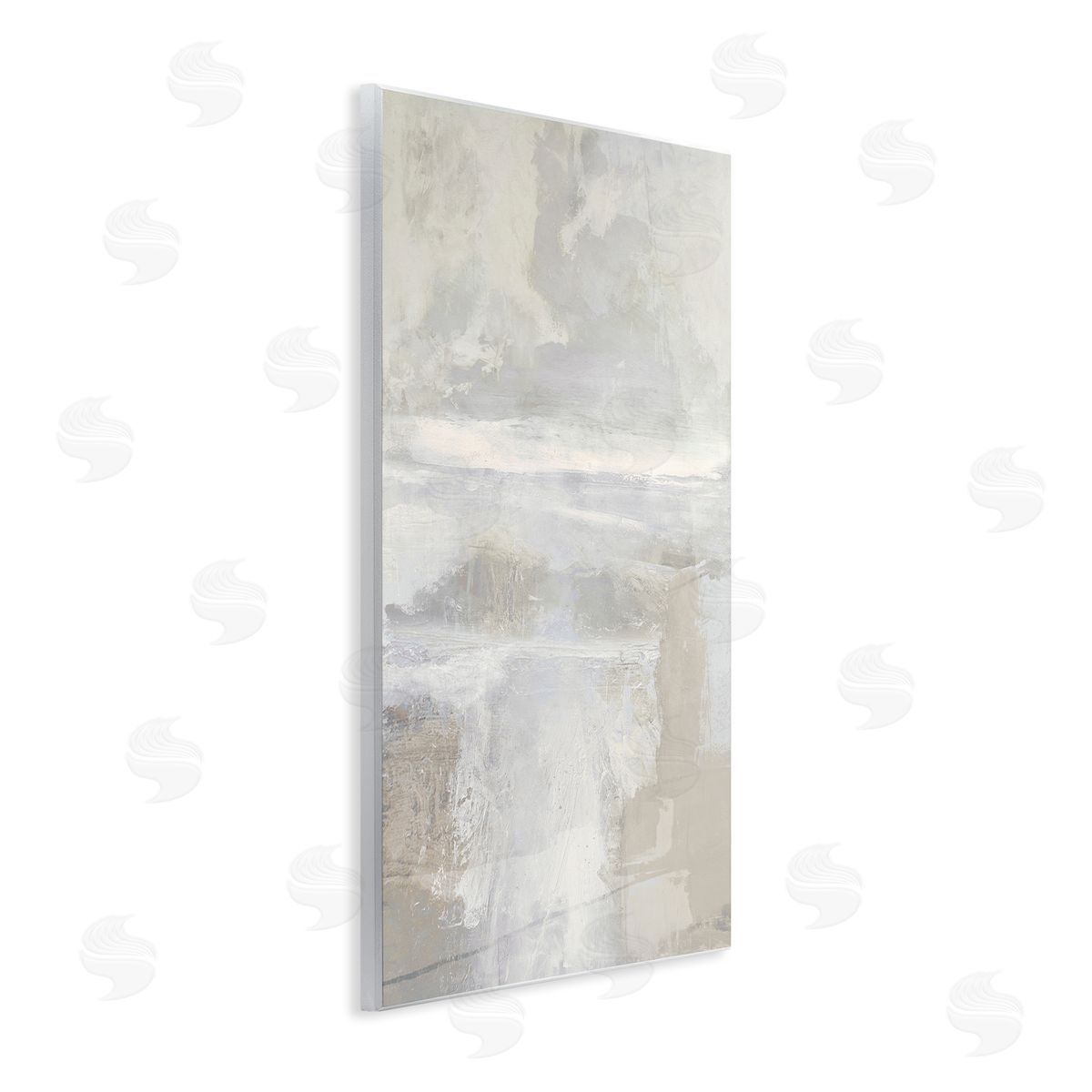 Rachel Springer Foggy Abstract Landscape Wall Plaque Artside_