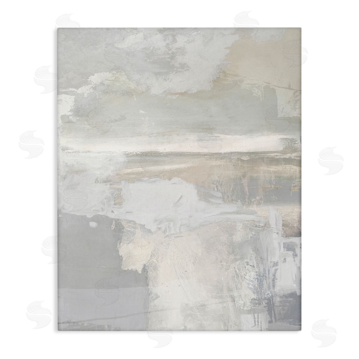 Rachel Springer Muted Abstract Painting Canvas Wall Art