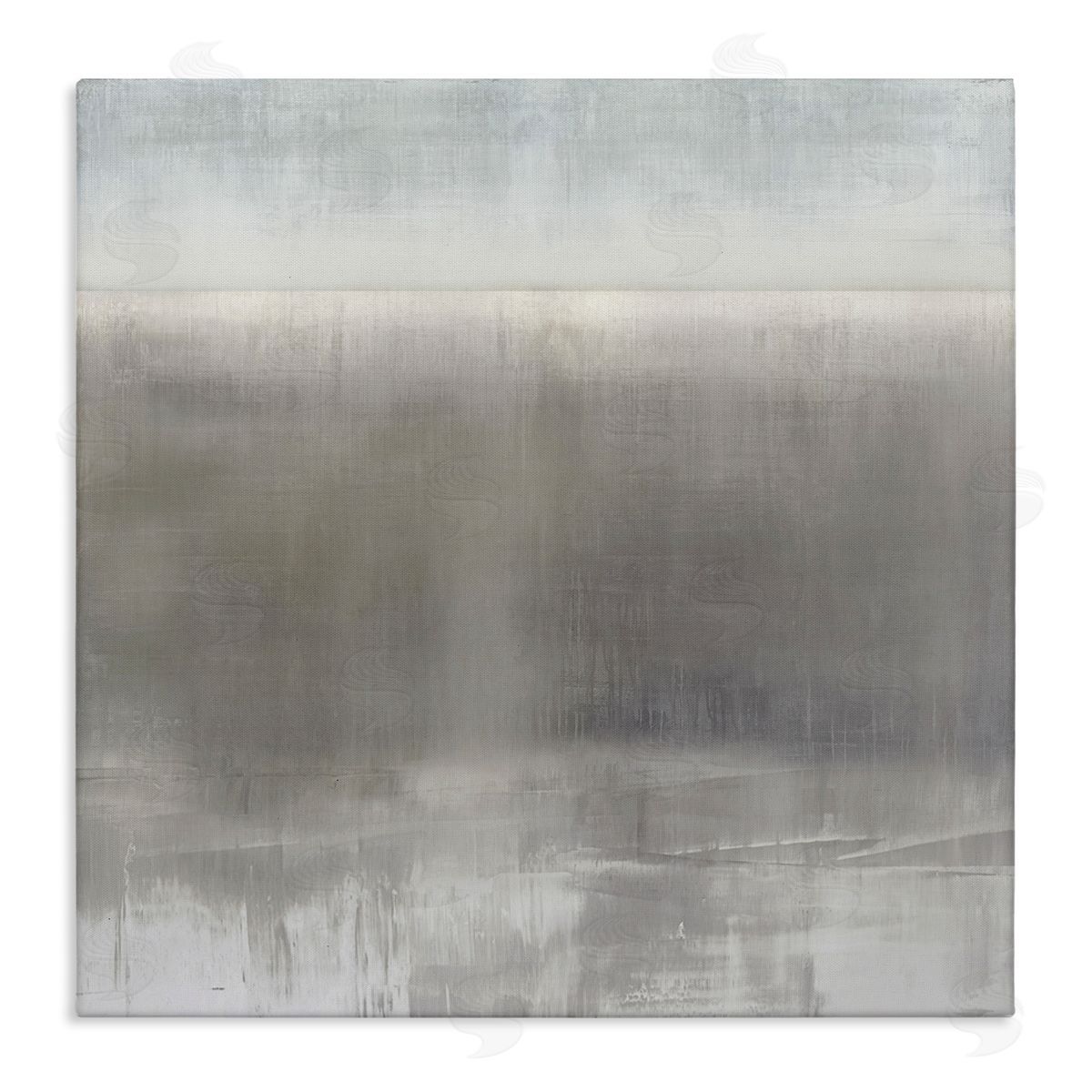 Taylor Hamilton Contemporary Gray Fog Canvas Wall Art