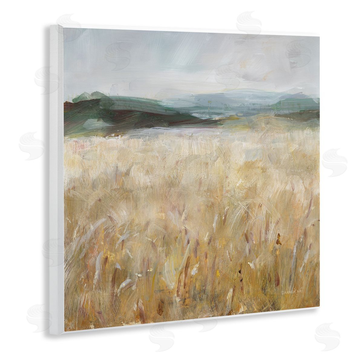 Danhui Nai Wheat Field Landscape Wall Plaque Artside_