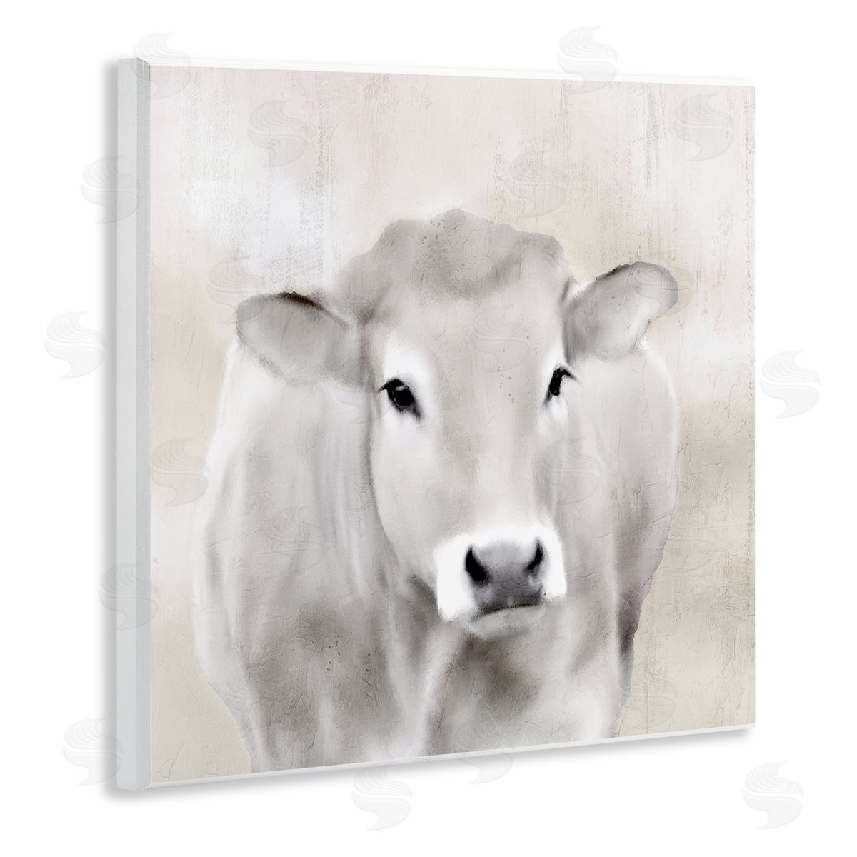 Kim Allen Soft Cattle Portrait Wall Plaque Artside_