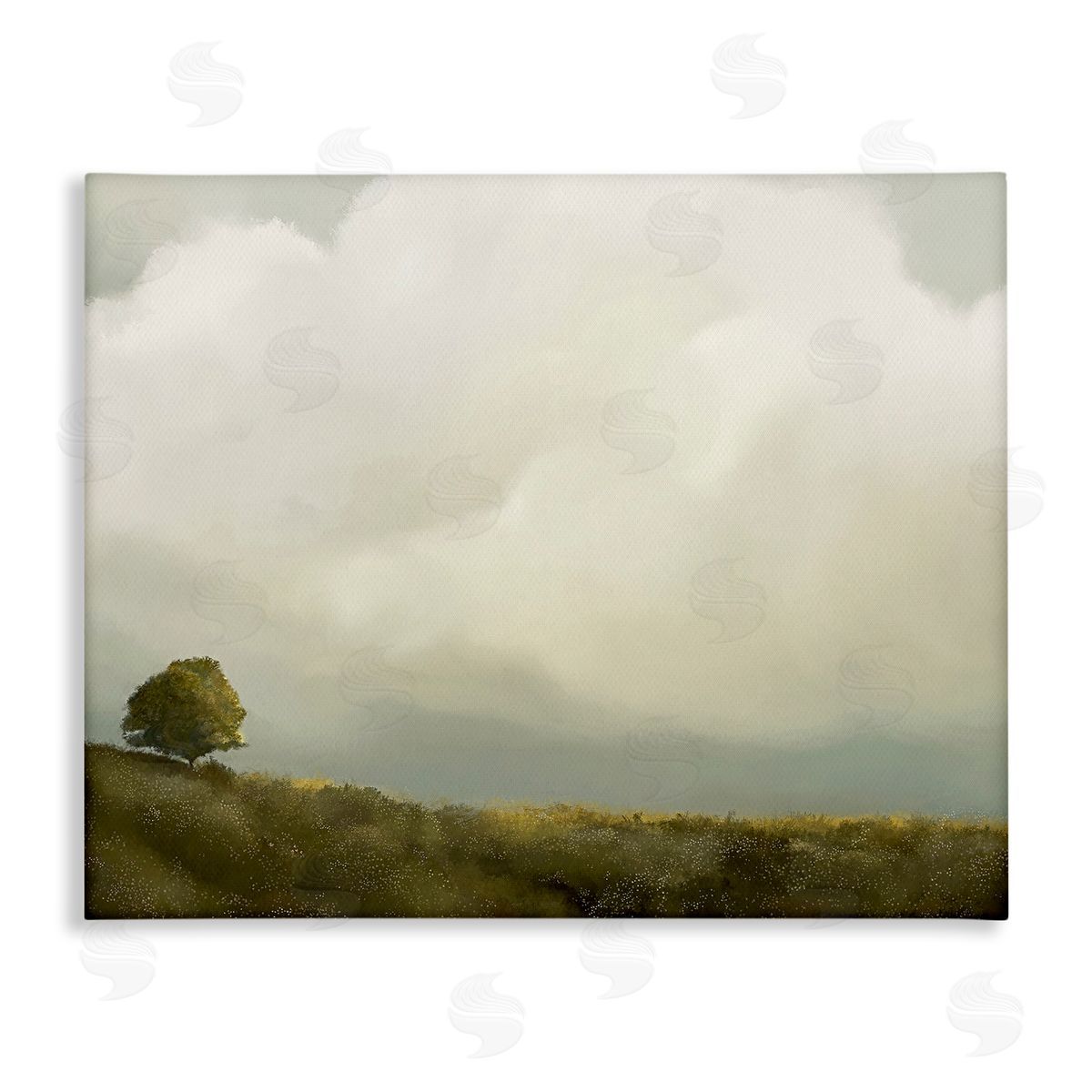Leah Straatsma Clouds Over Pasture Canvas Wall Art