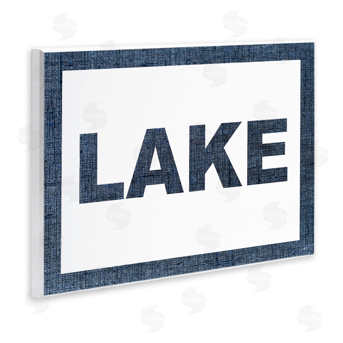Stupell Studio Minimal Lake Phrase Wall Plaque Artside_