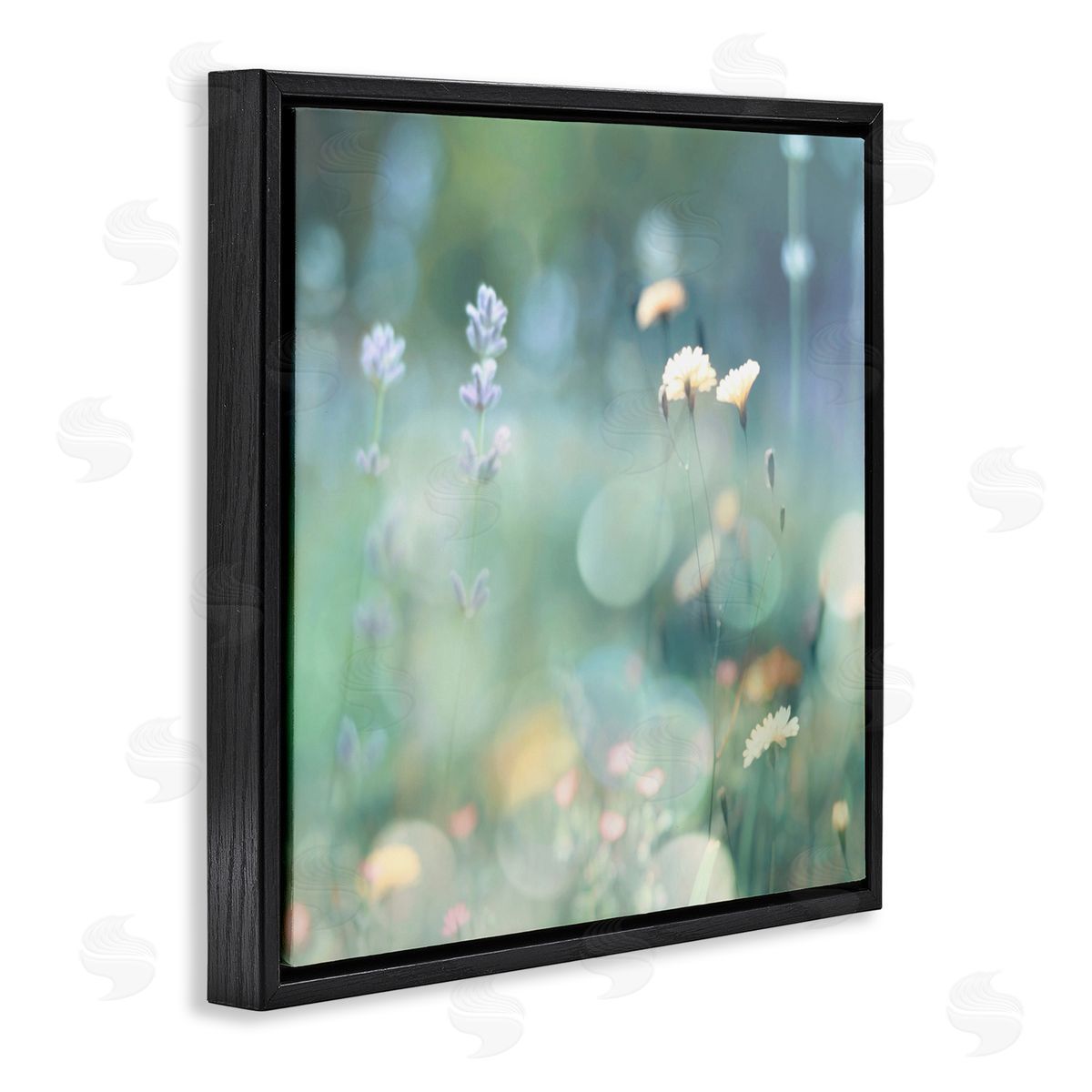 Kate Carrigan Cottage Meadow Photography Black Floater Frame Canvas Artside_