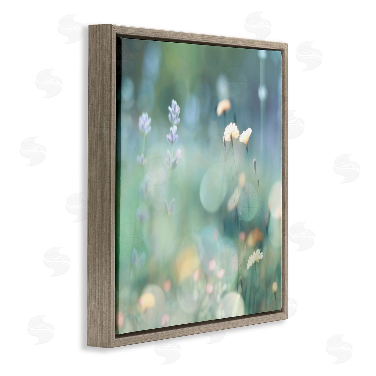 Kate Carrigan Cottage Meadow Photography Brown Floater Frame Canvas Artside_