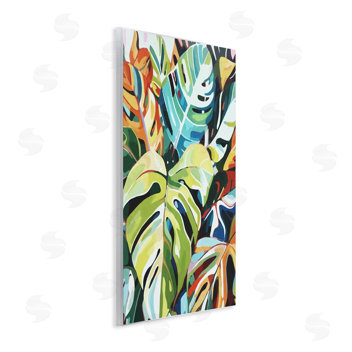Ziwei Li Modern Tropical Palms Wall Plaque Artside_