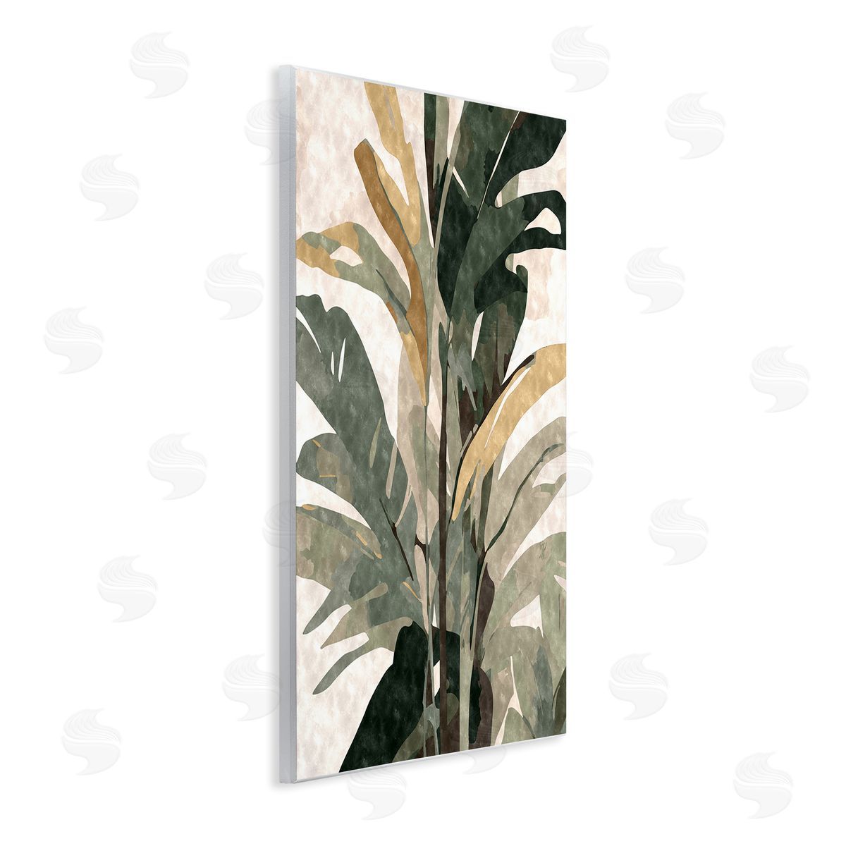 Ziwei Li Palm Plant Abstraction Wall Plaque Artside_
