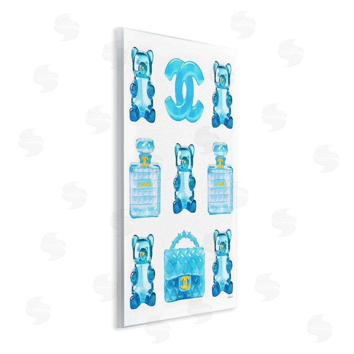 Amanda Greenwood Glam Fashion Candy Wall Plaque Artside_