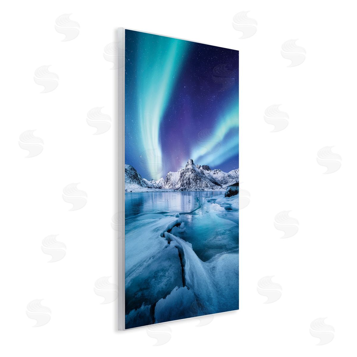 Incado Aurora Glaciers Photography Wall Plaque Artside_