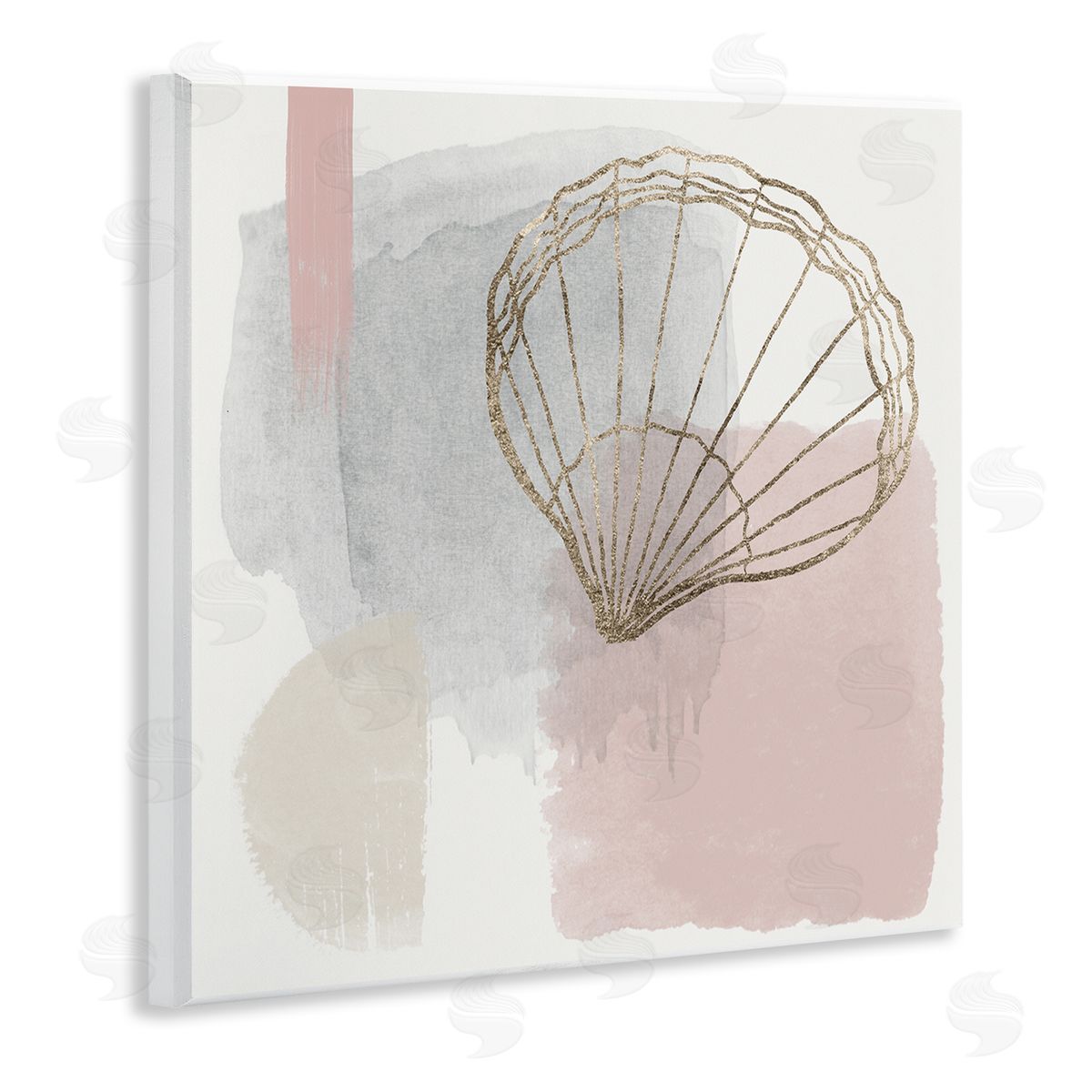 Christine Zalewski Glam Modern Seashell Wall Plaque Artside_