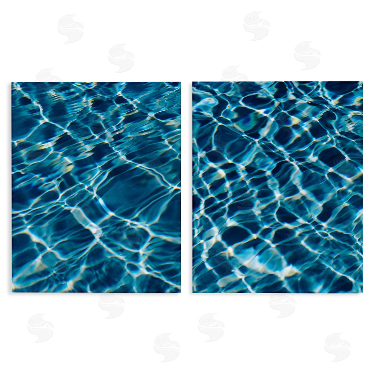 Justine Milton Inviting Clear Pool Water  Canvas Wall Art Print