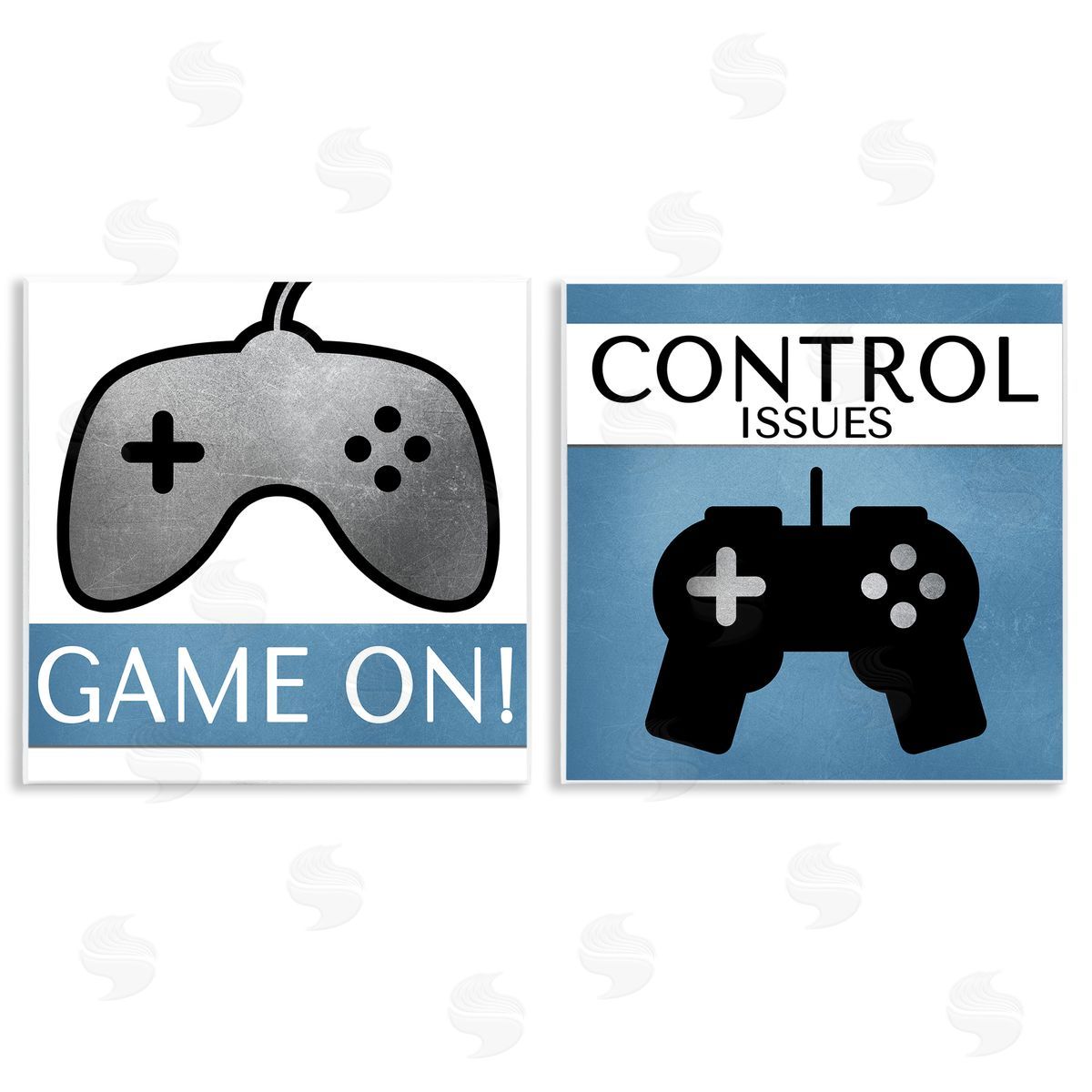 Kim Allen Control Issues Gamer  Wooden Wall Plaque Art Print