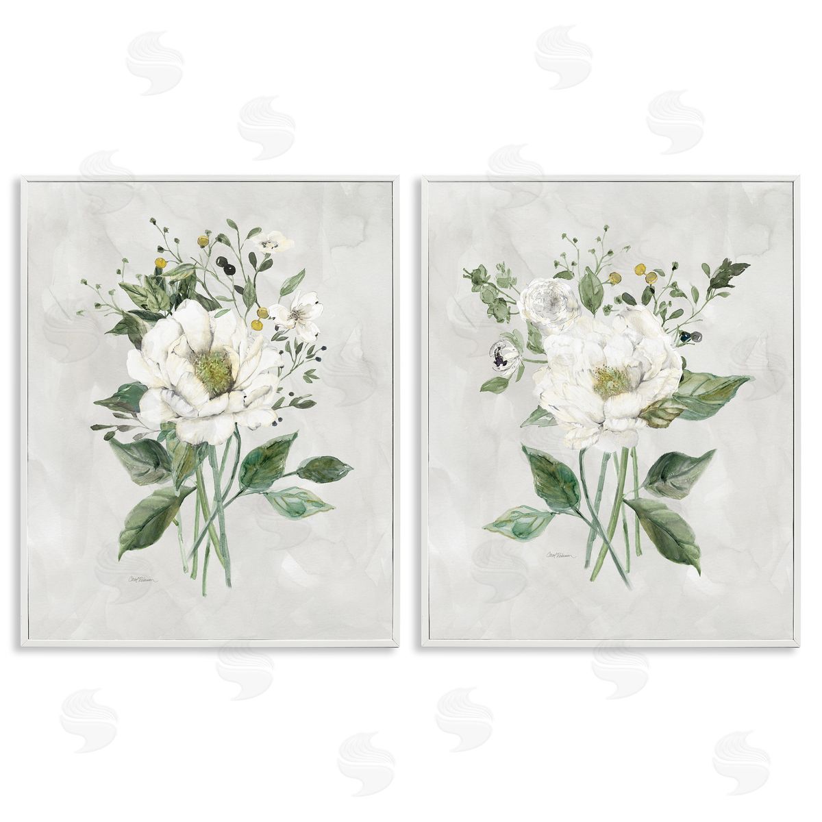 Carol Robinson  White Framed Giclee Wall Art Print