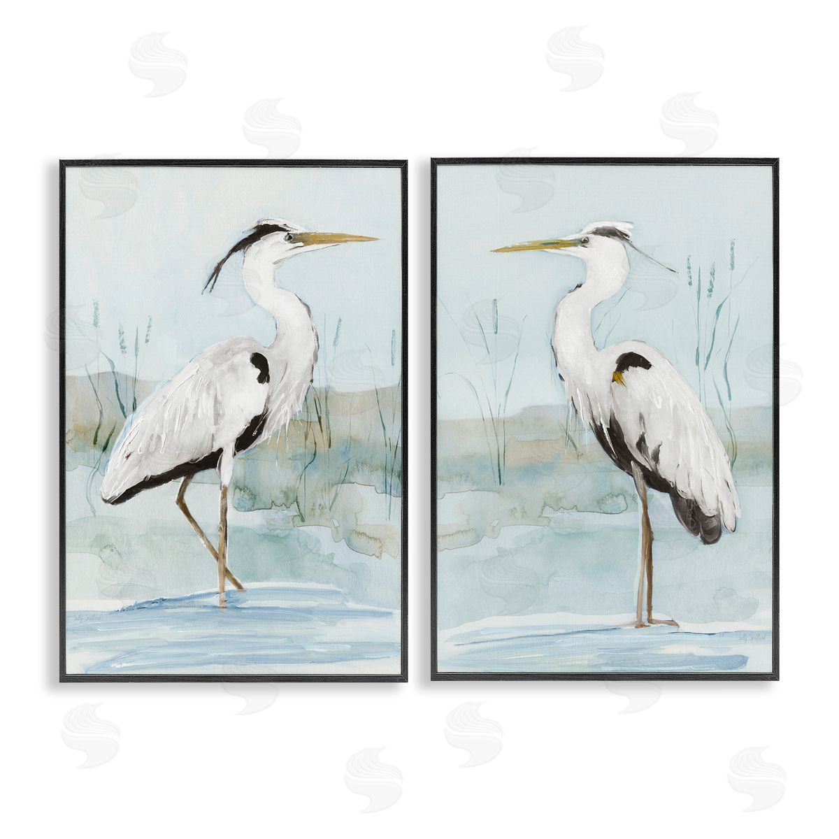 Sally Swatland  Black Framed Giclee Wall Art Print
