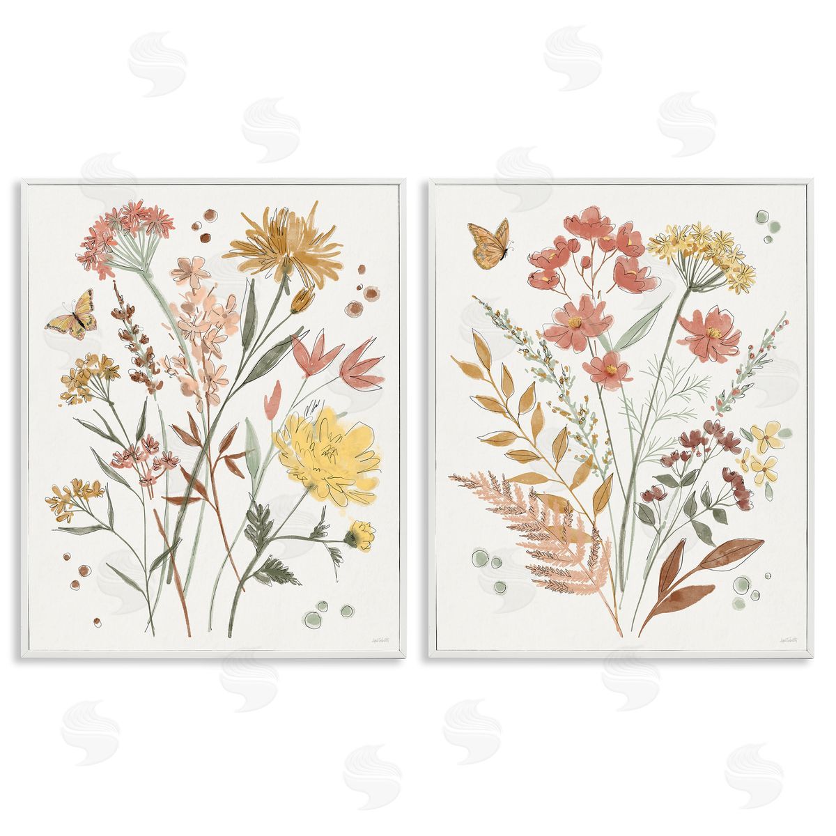 Anne Tavoletti  White Framed Giclee Wall Art Print