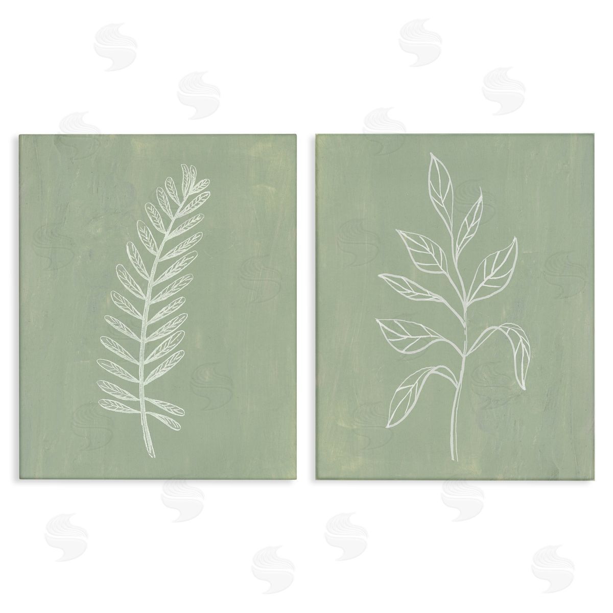 Patricia Pinto Forest Fern Sprigs Canvas Wall Art Print