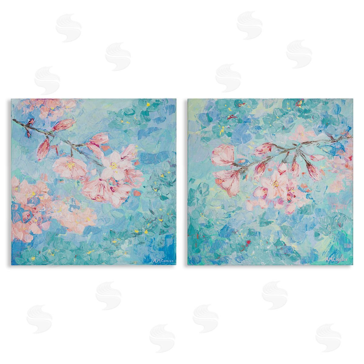 Ann Marie Coolick Yoshino Cherry Blossoms Canvas Wall Art Print
