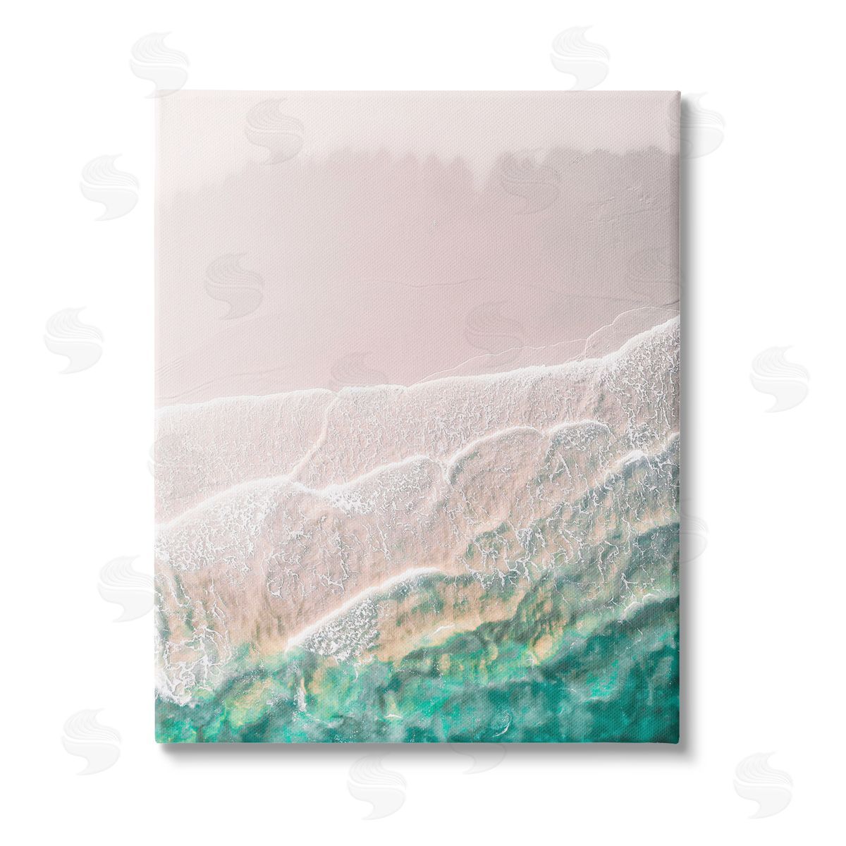 Incado Modern Beach Foam Canvas Wall Art Print