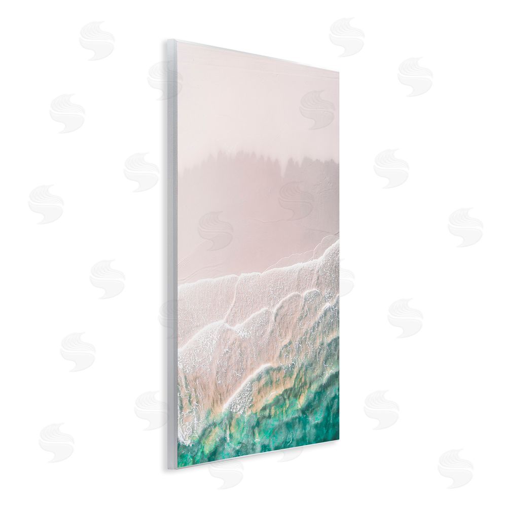 Incado Modern Beach Foam Wooden Wall Plaque Art Print