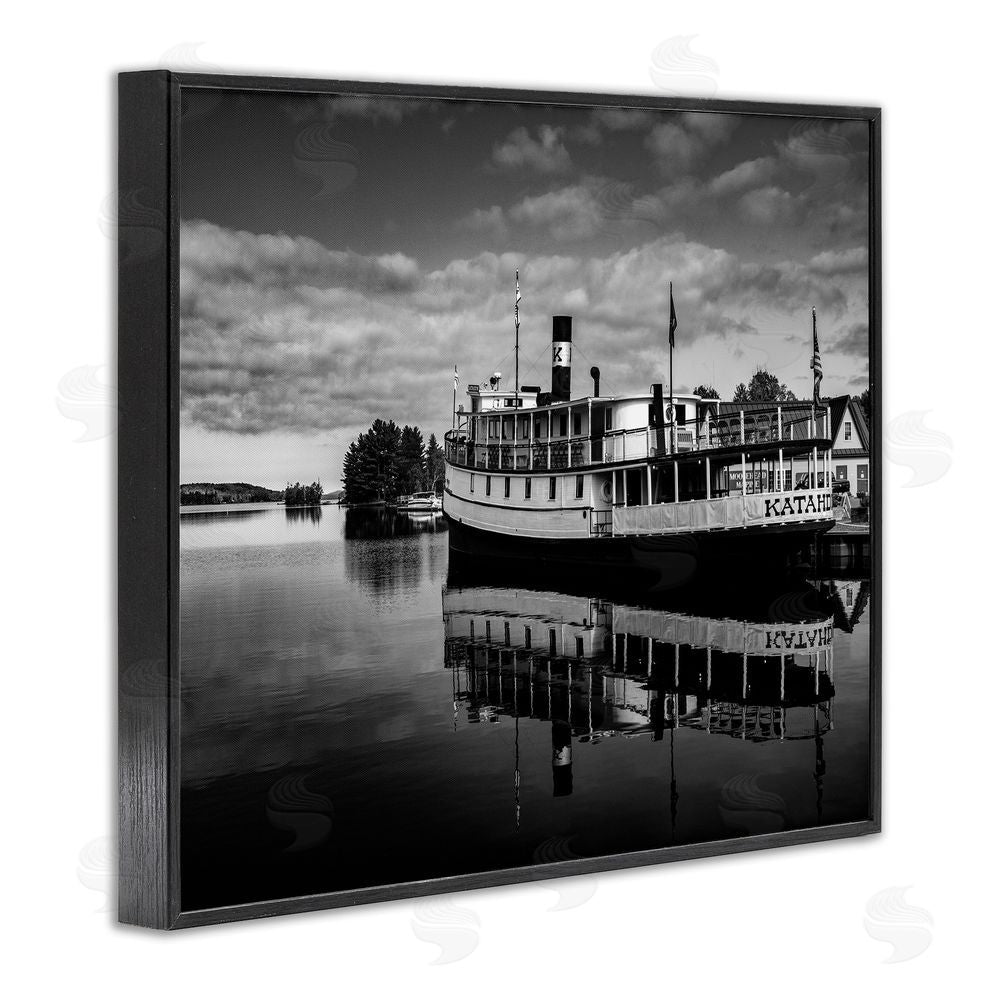 Daniel Sproul Ferry Port Photography Black Framed Giclee Wall Art Print
