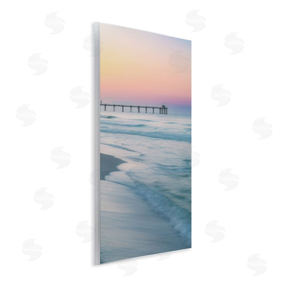 Daniel Sproul Beach Waves Photography Wooden Wall Plaque Art Print