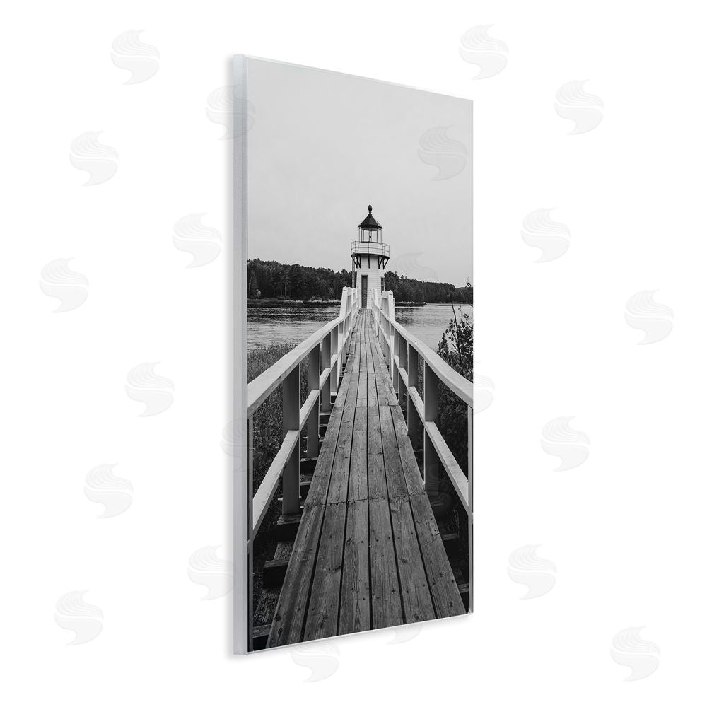 Daniel Sproul Rustic Lighthouse Photography Wooden Wall Plaque Art Print
