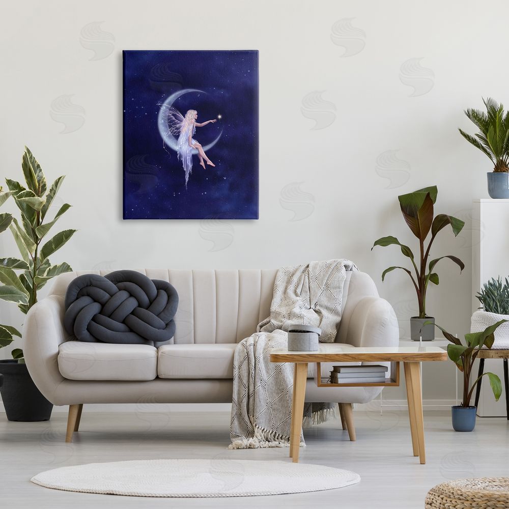 Rachel Anderson Birth of a Star Fairy Canvas Wall Art Print in Room