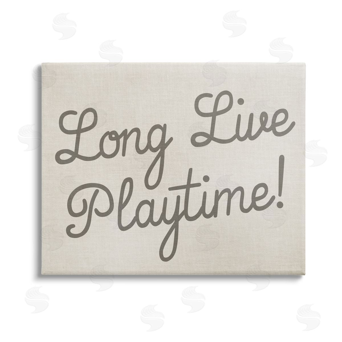 Stupell Studio Long Live Playtime Canvas Wall Art Print