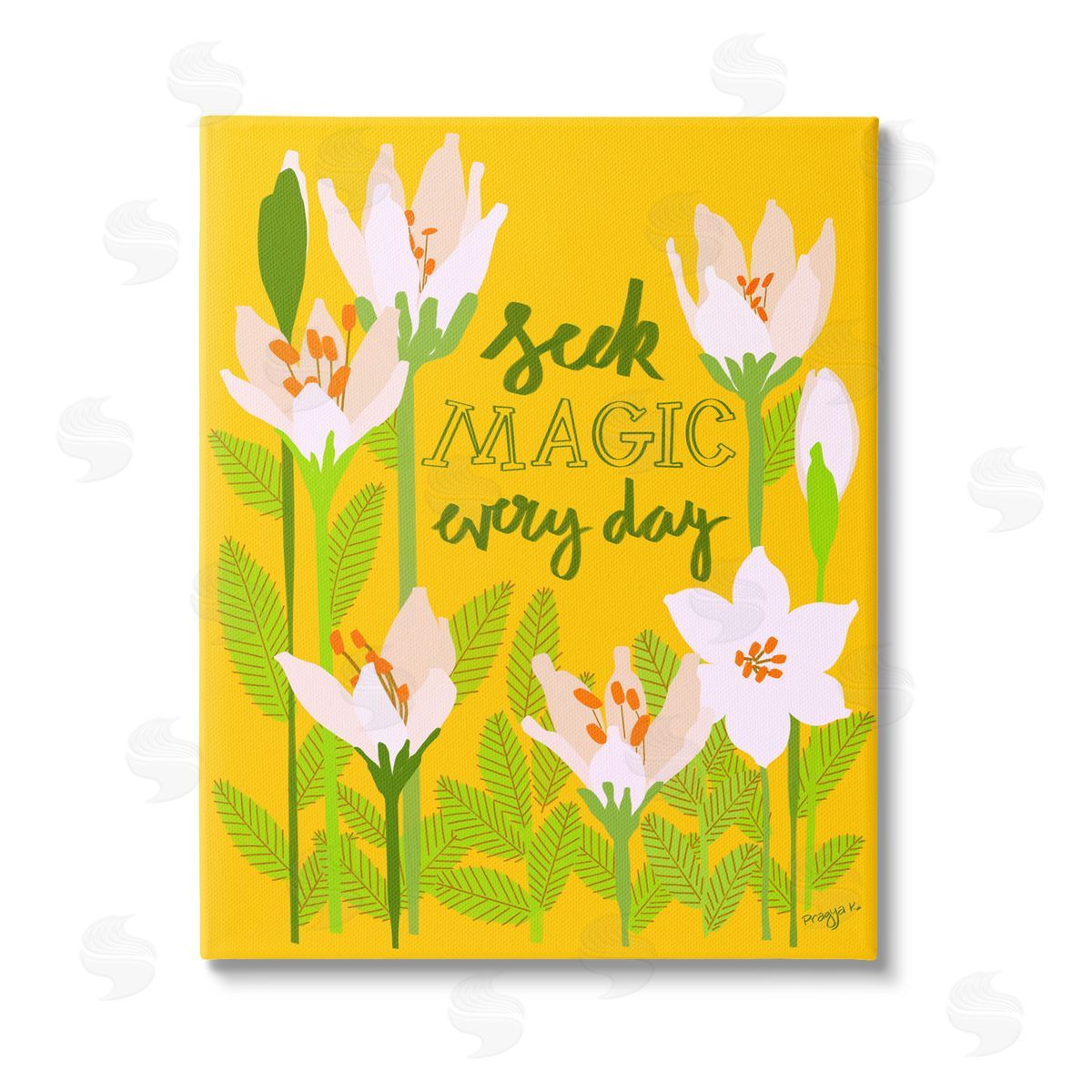 Pragya Kothari Seek Magic Every Day Canvas Wall Art Print