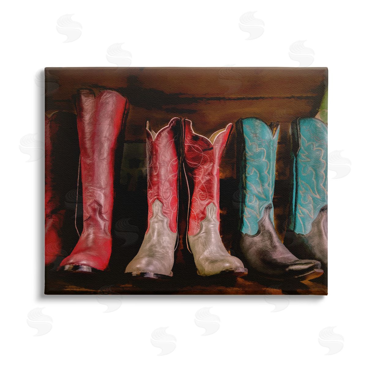 Beth Sheriden Cowgirl Boots Photography Canvas Wall Art Print