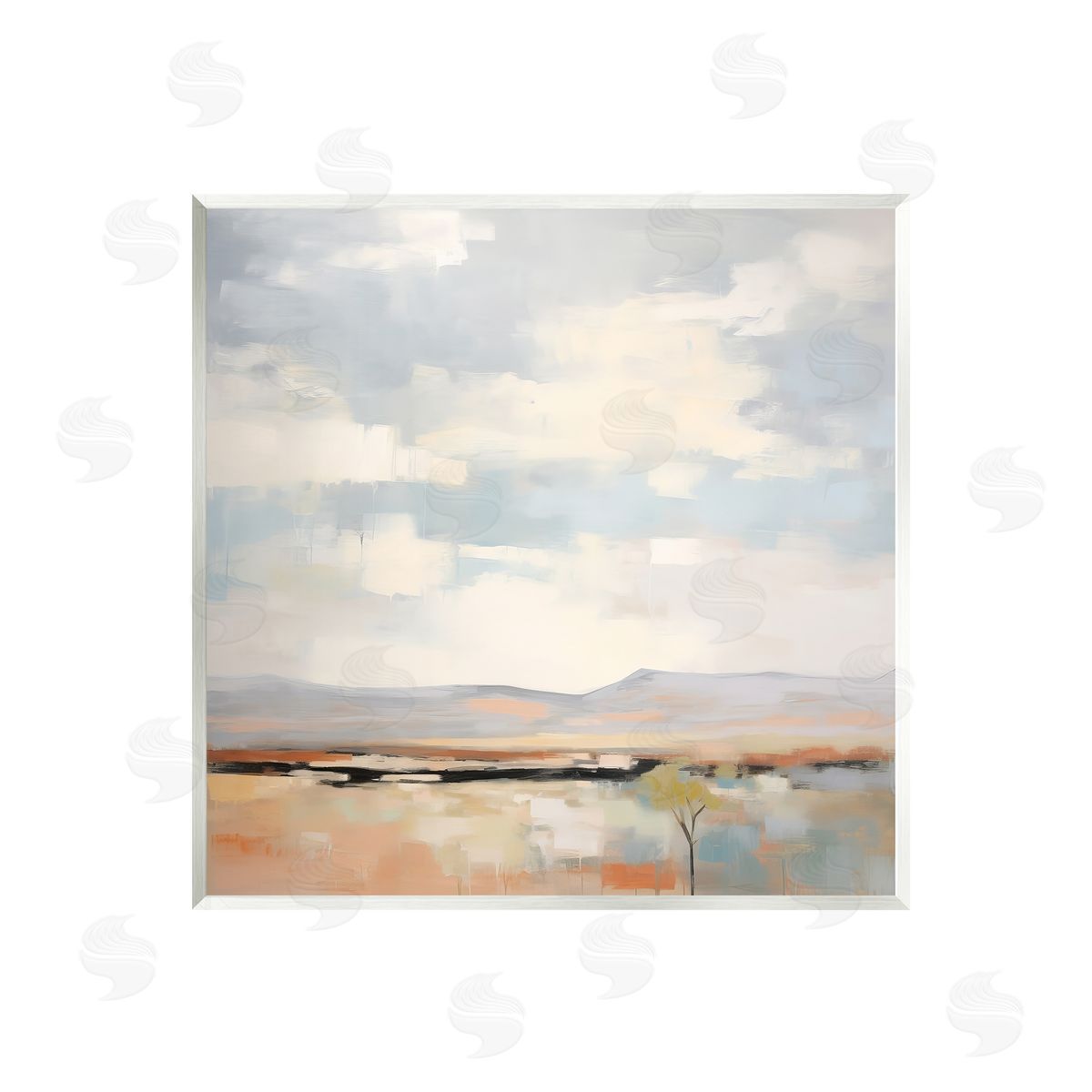 Irena Orlov Modern Desert Painting Wall Plaque Artside_
