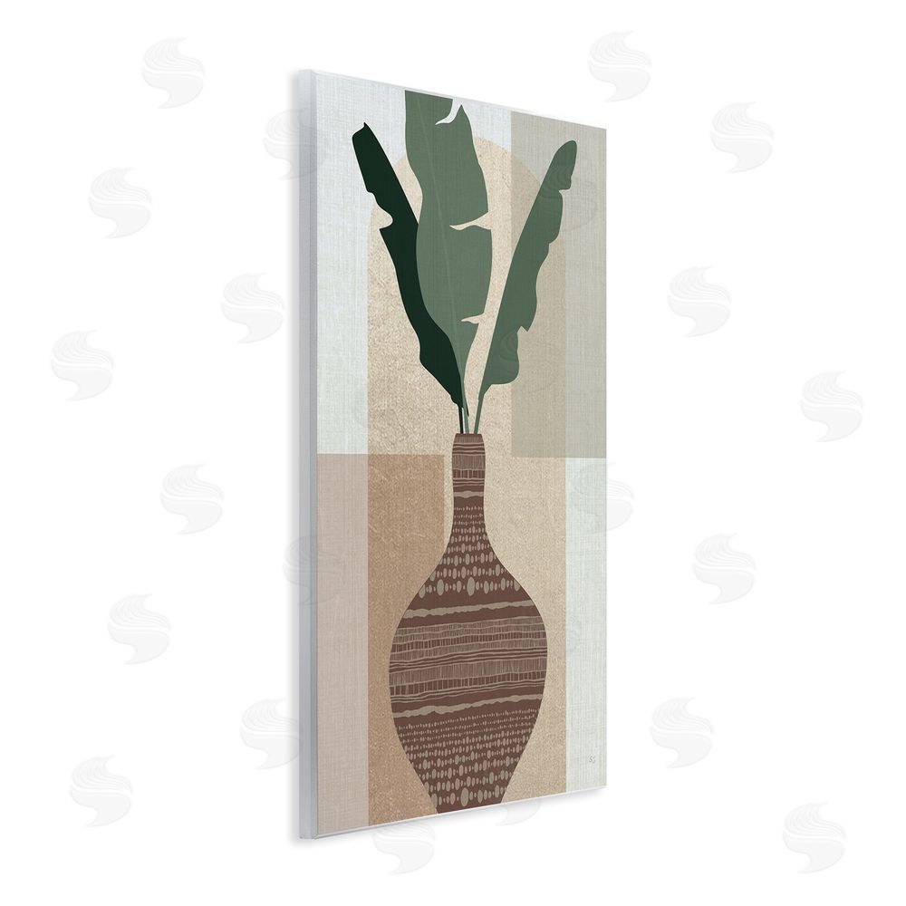 Susan Jill Earthy Boho Plant Sprigs Wall Plaque Art Print