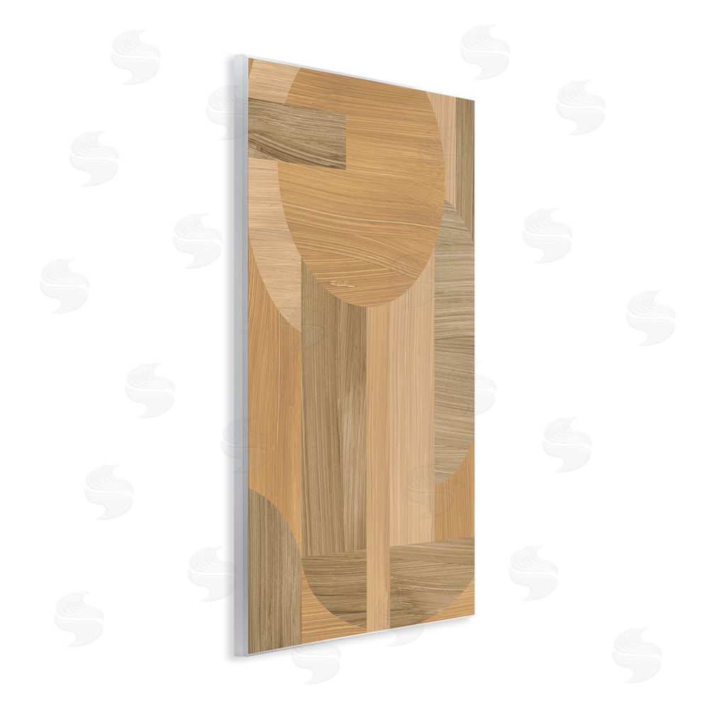 June Erica Vess Rustic Patterned Shapes Wall Plaque Art Print