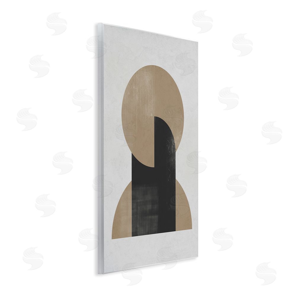 Ros Ruseva Modern Intersecting Shapes Wall Plaque Art Print