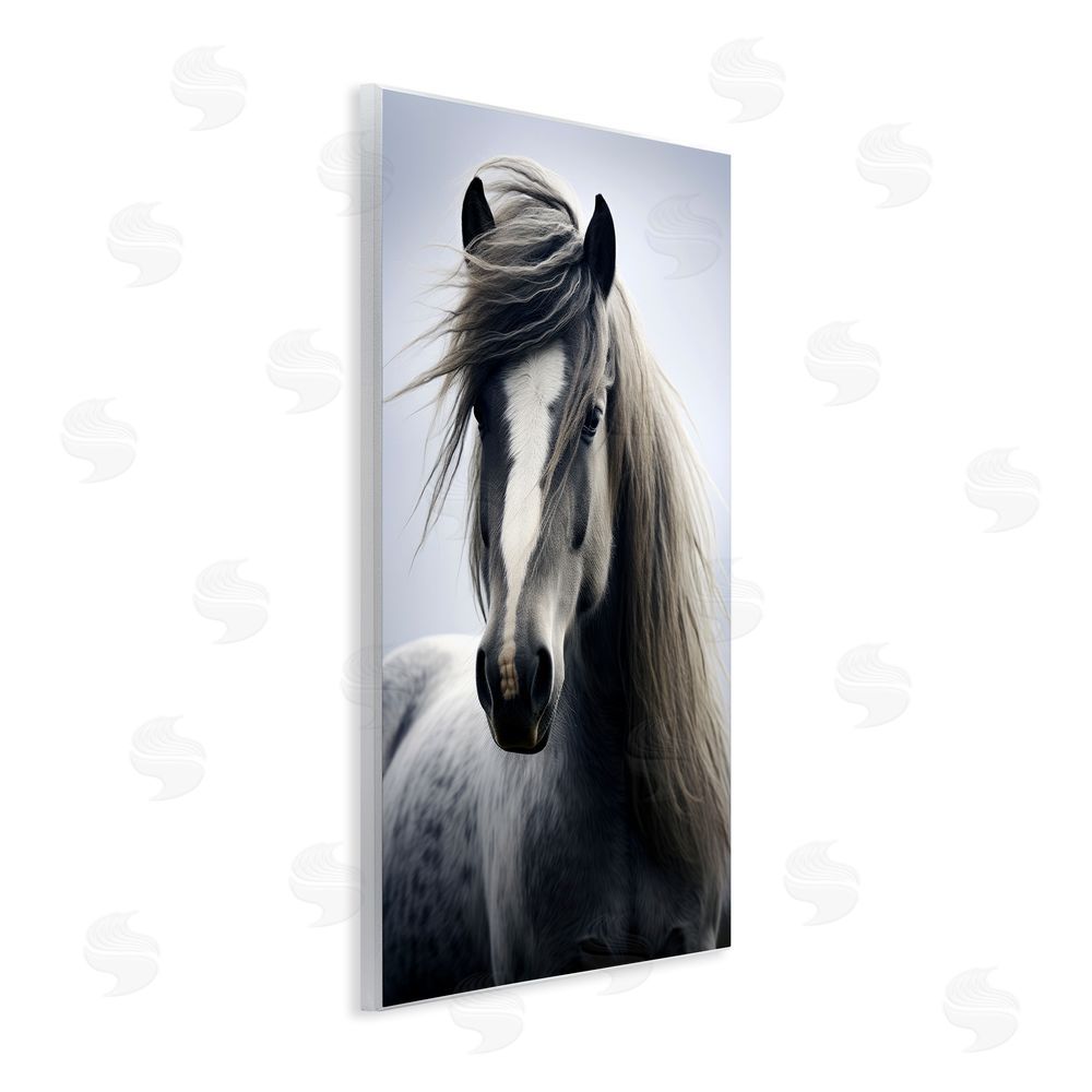 Ray Powers Windblown Horse Mane Wall Plaque Art Print