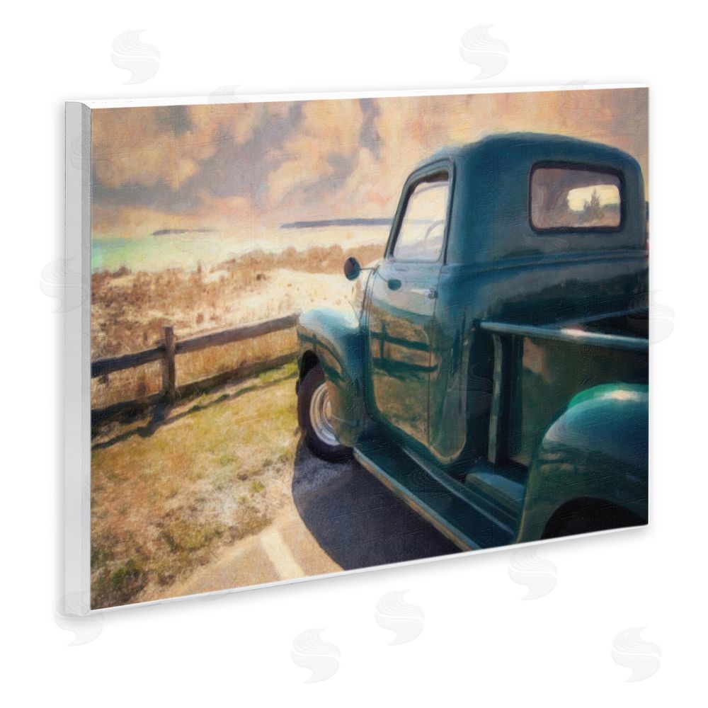 Graffitee Studios Country Pickup Landscape Wall Plaque Art Print