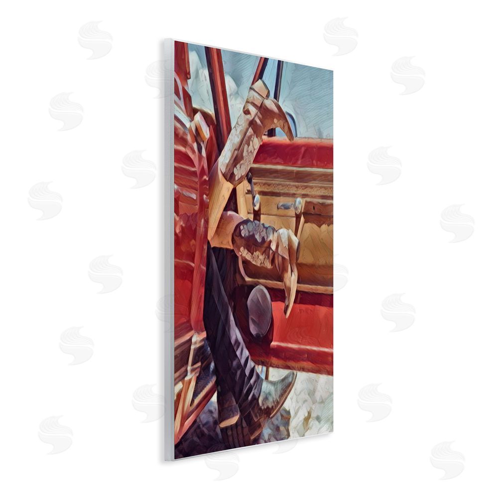 Jesse Keith Romantic Cowboy Boots Couple Wall Plaque Art Print