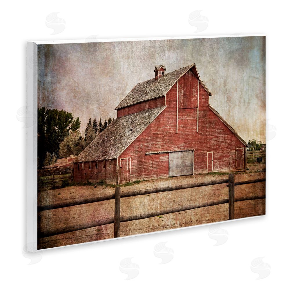 Ramona Murdock Vintage Rustic Barn Wall Plaque Art Print