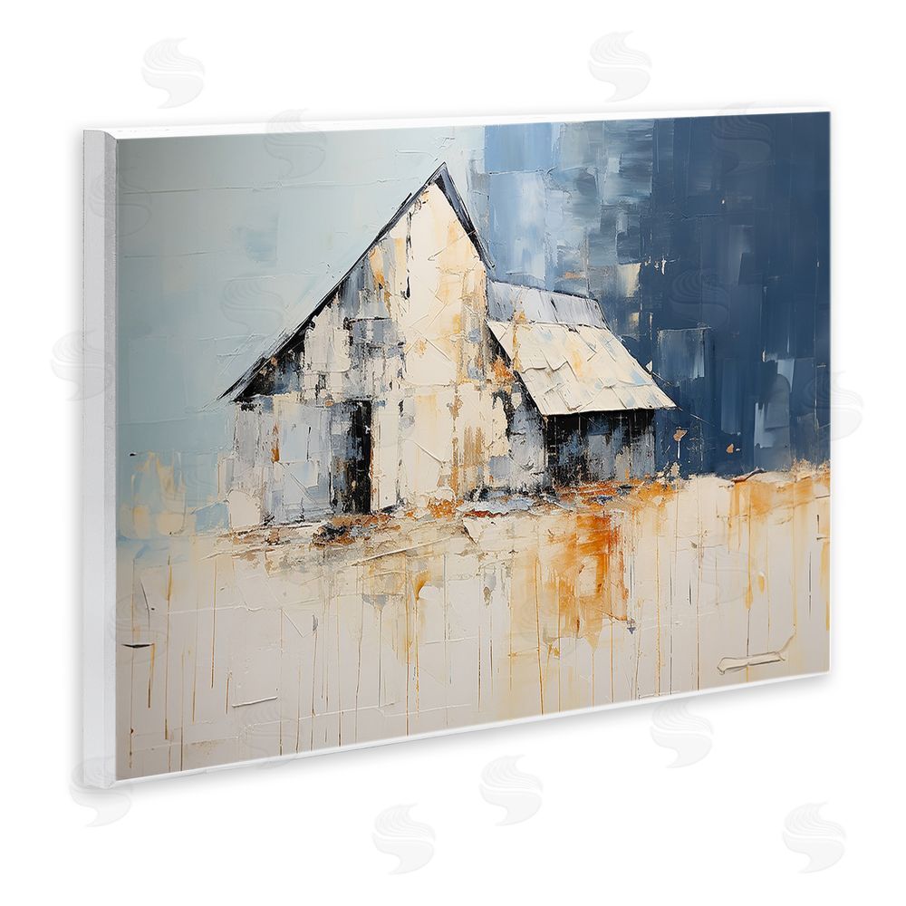 Ramona Murdock Barn Painting Abstraction Wall Plaque Art Print