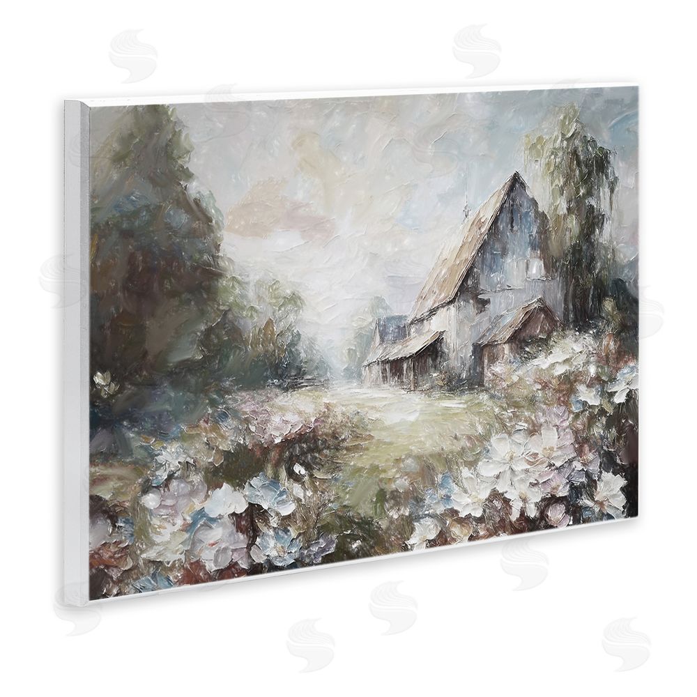 Ramona Murdock Soft Meadow in Countryside Wall Plaque Art Print