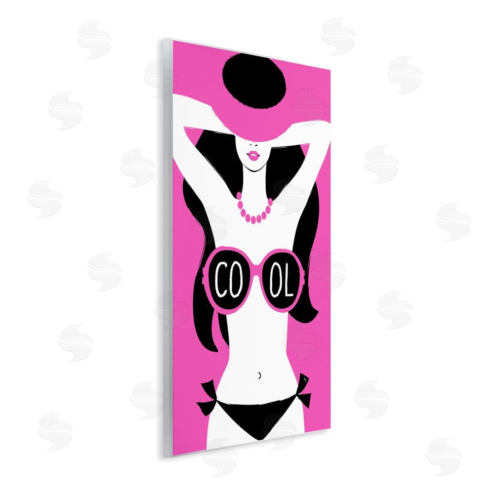 Martina Pavlova Cool Sunglasses Woman Phrase Wall Plaque Art Print