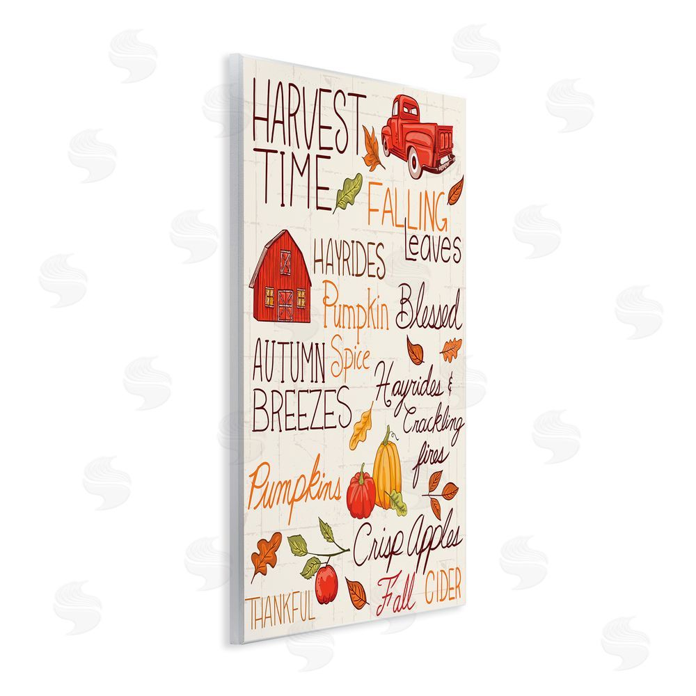 Diane Labombarbe Cozy Fall Activities Wall Plaque Art Print