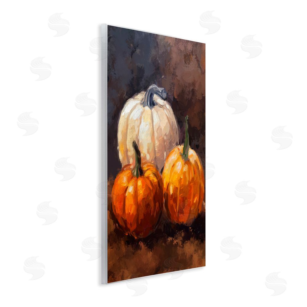 Ziwei Li Pumpkin Painting Still Life Wall Plaque Art Print