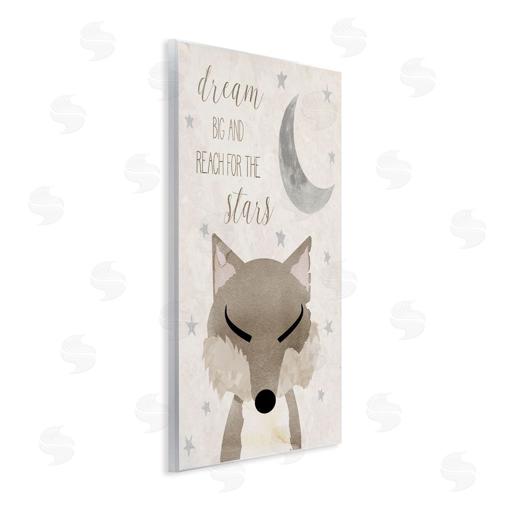 Daniela Santiago Soft Dream Big Fox Wall Plaque Art Print