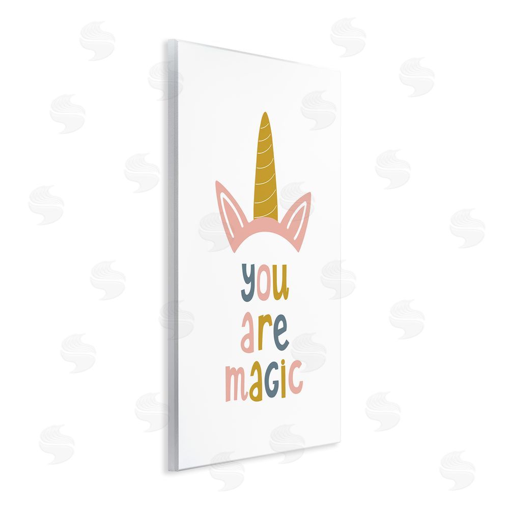 Alina Sagirova You Are Magic Unicorn Horn Wall Plaque Art Print