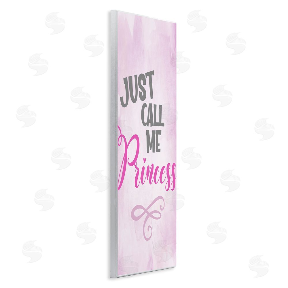 Kim Allen Pink Call Me Princess Wall Plaque Art Print