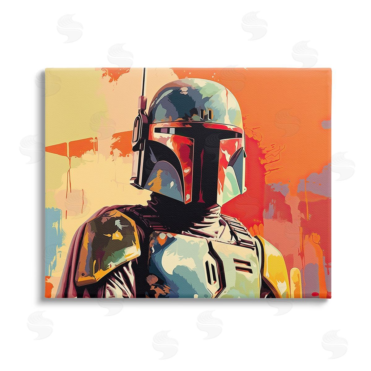 Birch & Ink Pop Culture Sci-Fi Man Stretched Canvas Wall Art Print