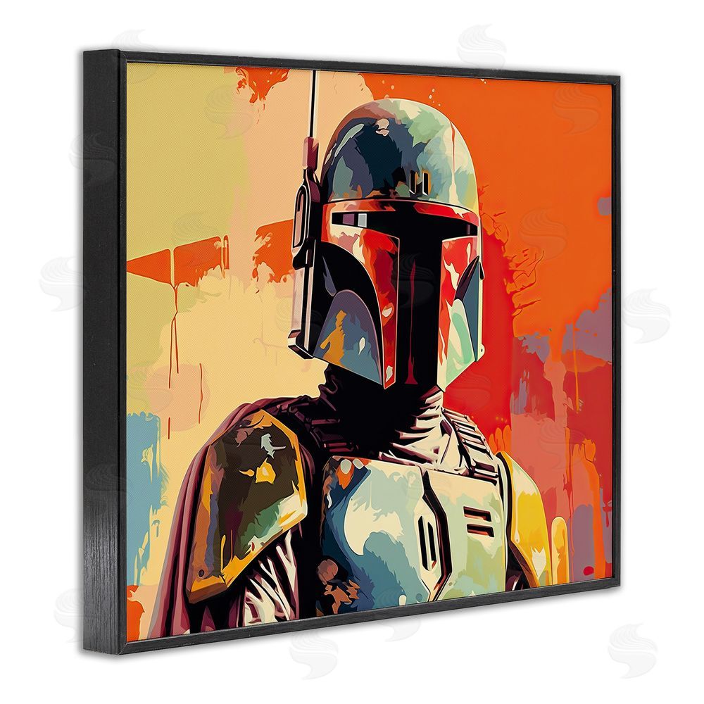 Birch & Ink Pop Culture Sci-Fi Man Black Framed Giclee Wall Art Print